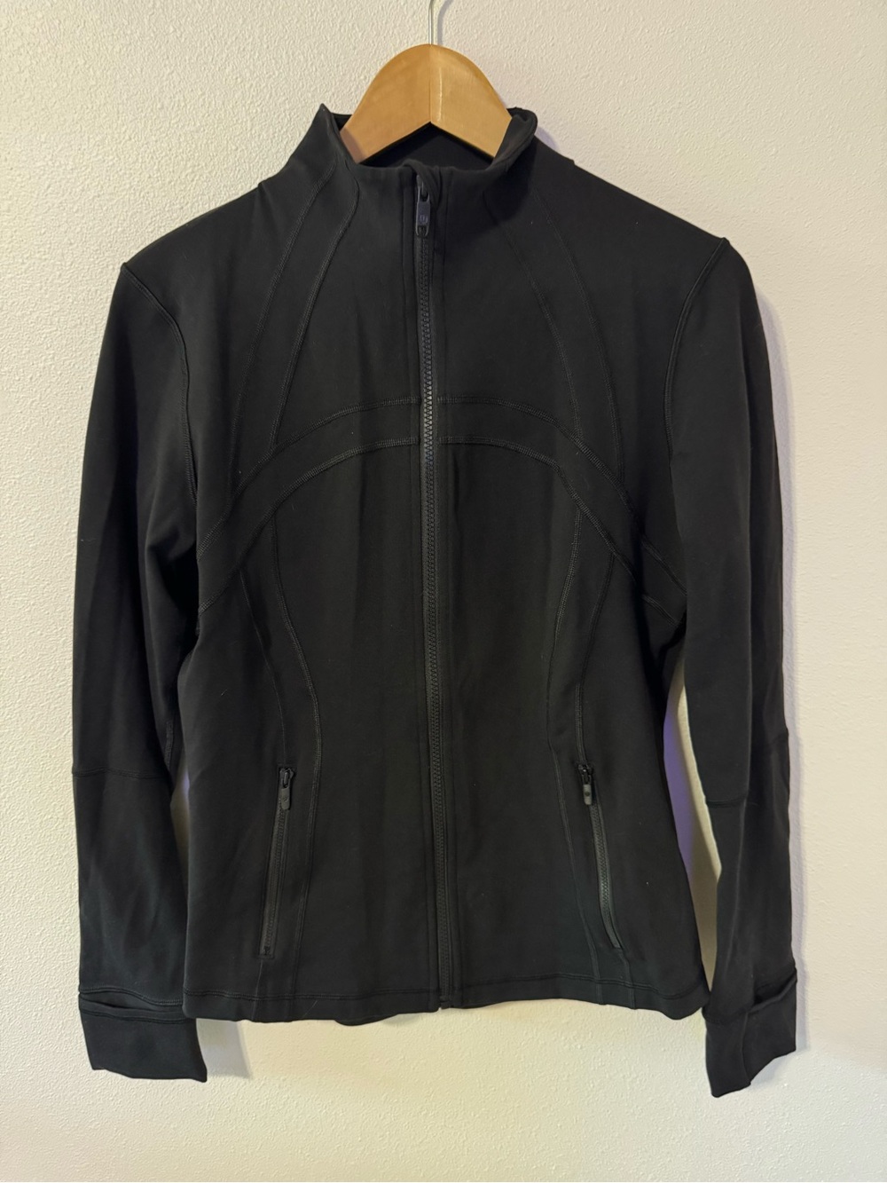 Lululemon Define Jacket Black Full Zipper Workout Gym Athleisure-12 - Picture 2 of 9